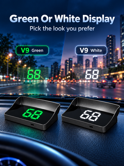 🔥In-vehicle head-up display with GPS functionality