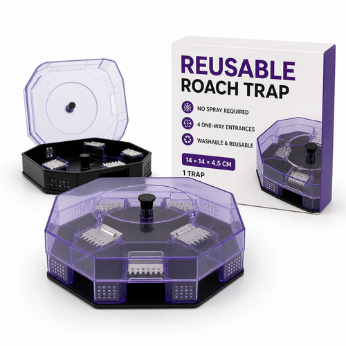 Reusable No-Spray Roach Trap – Chemical-Free