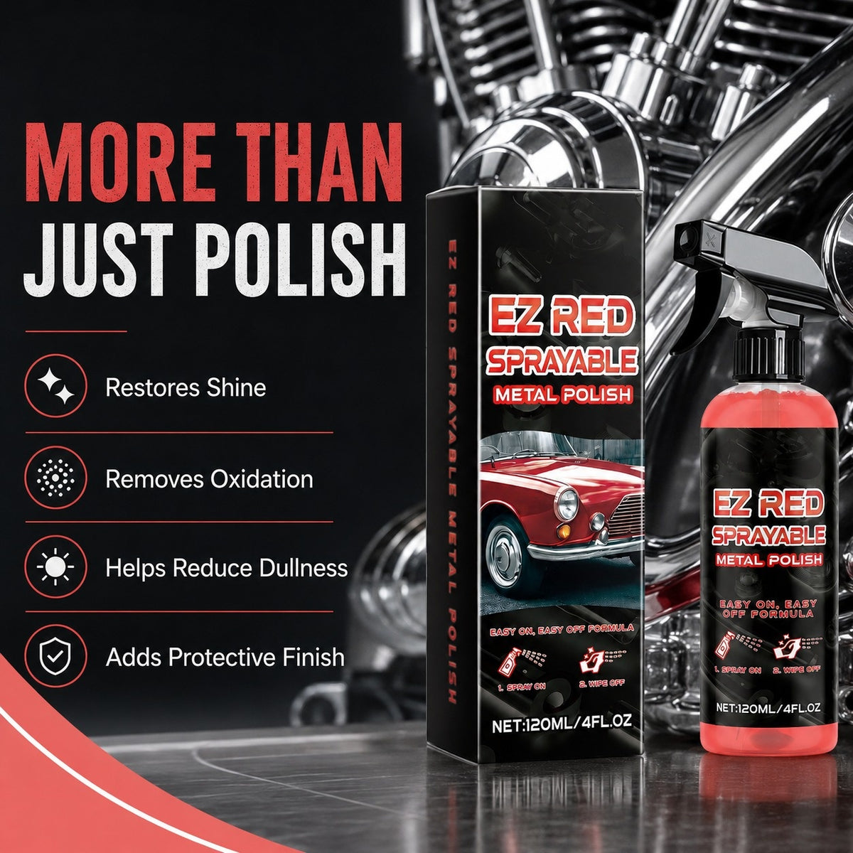 🔥 49% OFF Car Metal Polish & Restorer – Bring Back the Shine🔥