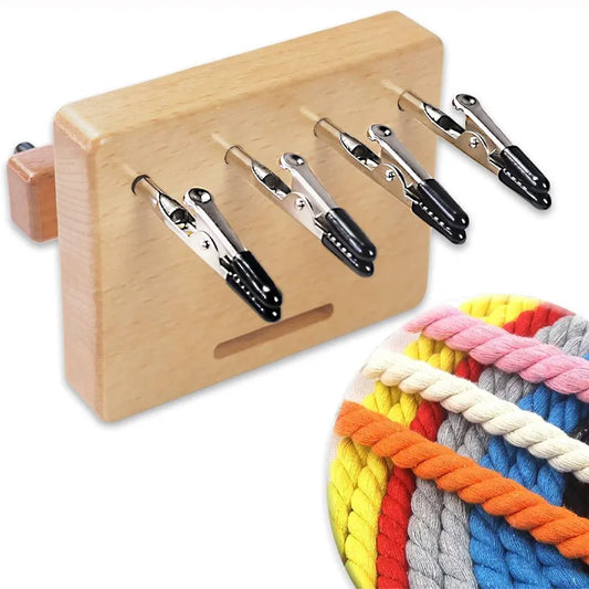🧵Fringe Twister – Fast & Easy Tassel Twisting Tool