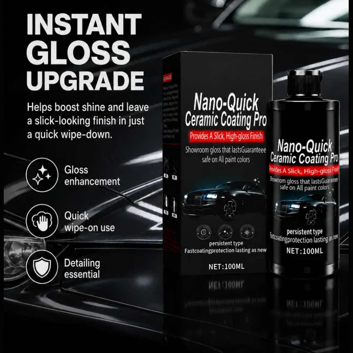Automotive Nano Ceramic Coating Spray