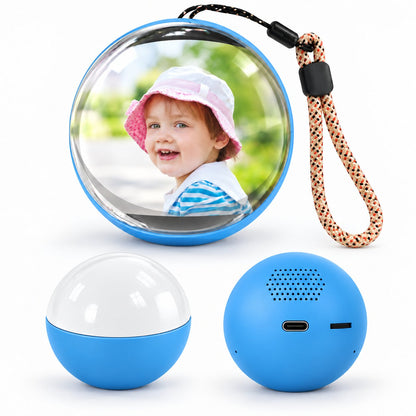 🔮 Magic Video Crystal Ball – Custom WiFi Photo & Video Memory Display