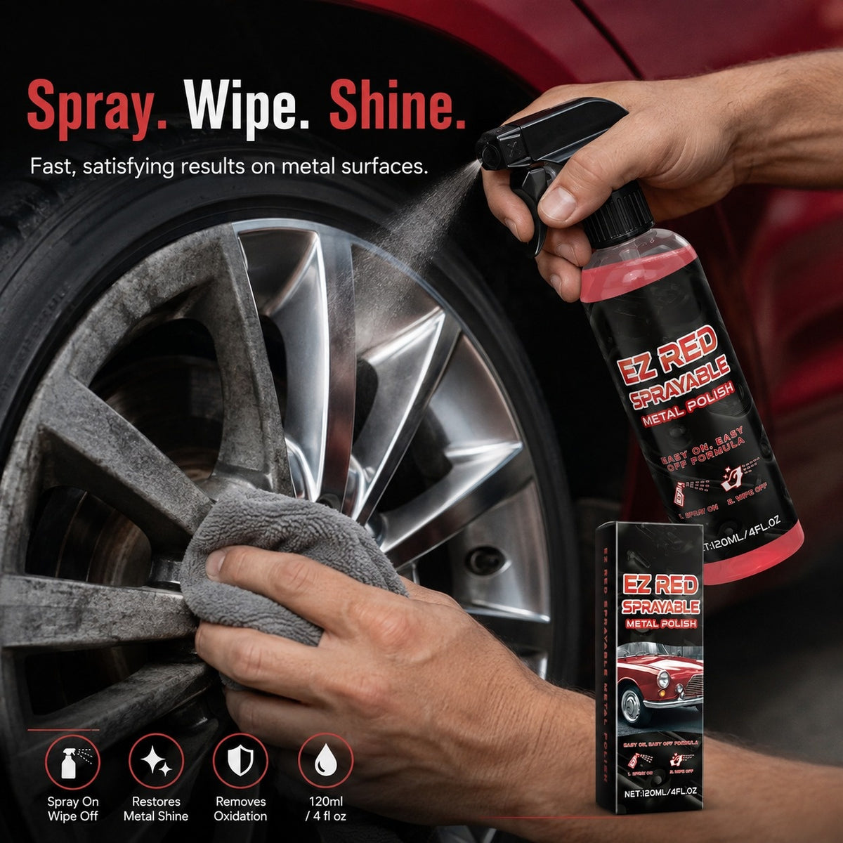 🔥 49% OFF Car Metal Polish & Restorer – Bring Back the Shine🔥