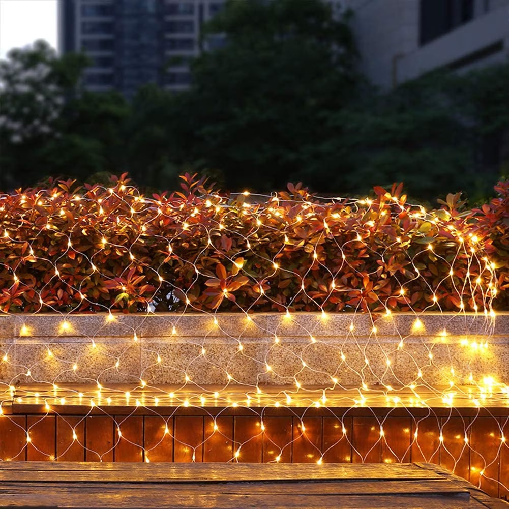 Outdoor Solar Power LED Net Lights – IP65 Waterproof Garden Lights for Magical Outdoor Décor