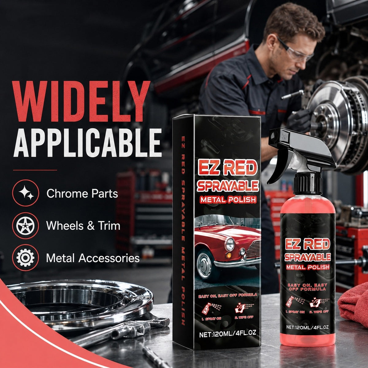 🔥 49% OFF Car Metal Polish & Restorer – Bring Back the Shine🔥