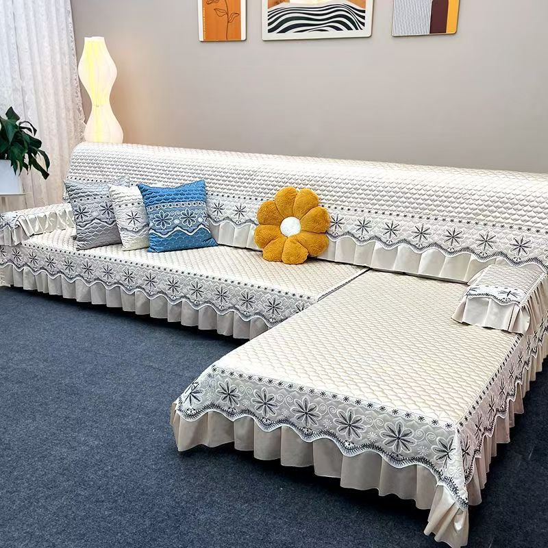 White European style sofa cover
