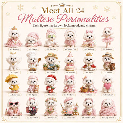 24 Days of Maltese Style™ Advent Calendar