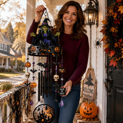 🔥 Halloween Early Bird — Enchanted Witch Outdoor Wind Chime