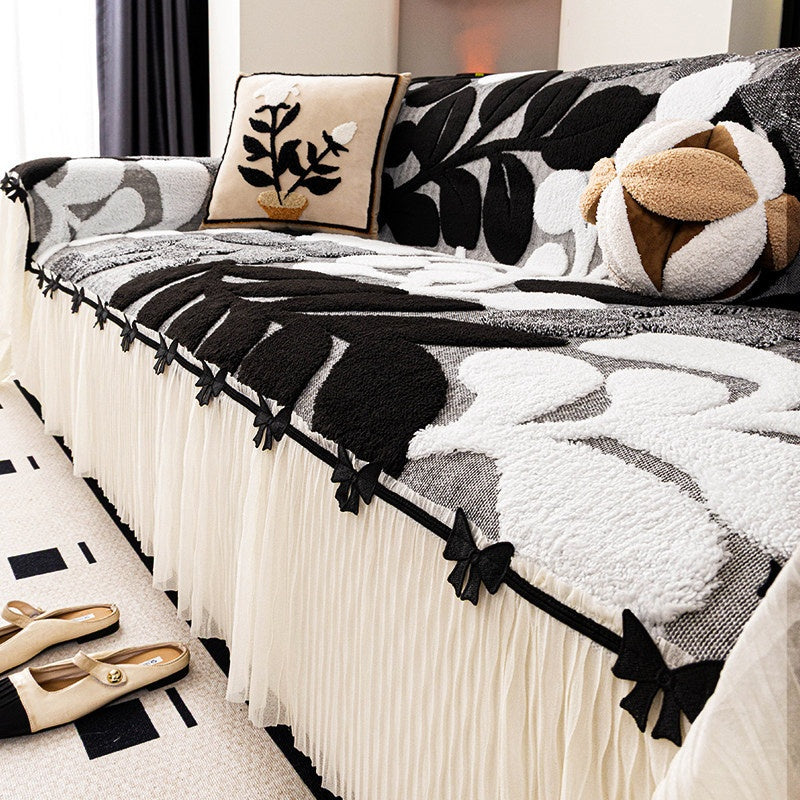 Black Sofa Cover