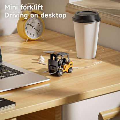 Mini Desktop Remote Control Forklift Truck Toy