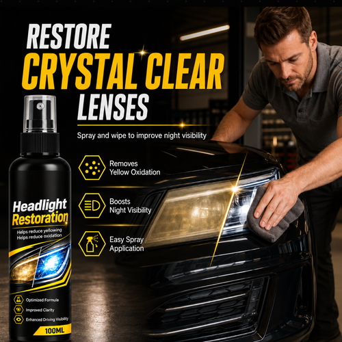 Fast-Acting Car Headlight Restoration Spray