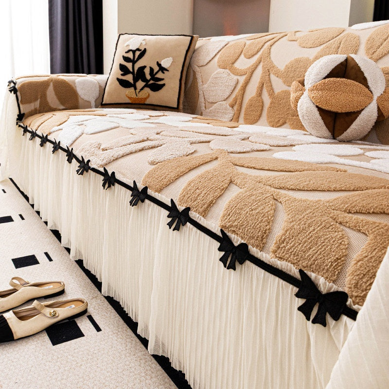 Beige Sofa Cover