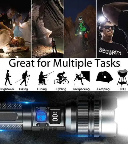 🔥High-power flashlight