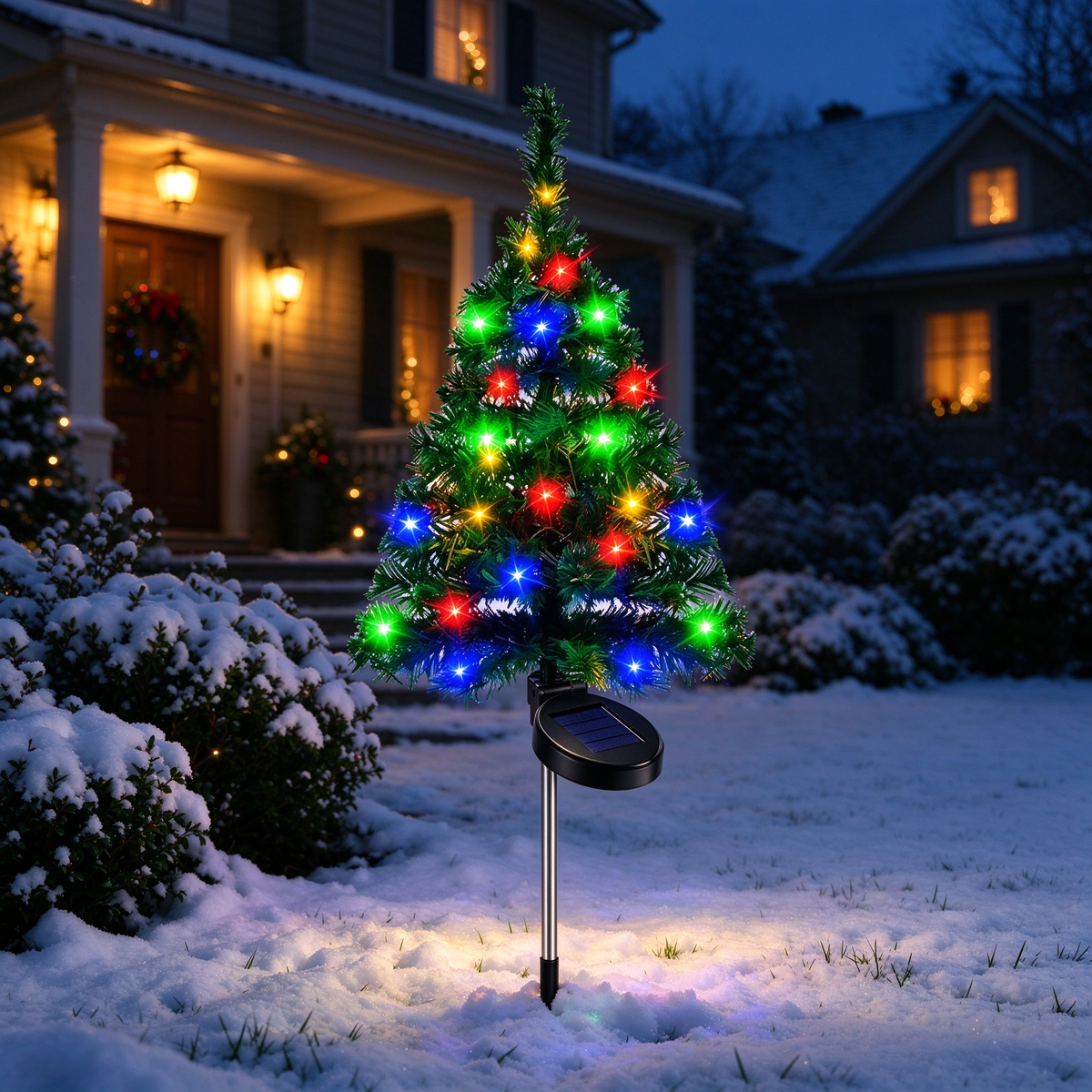 🎄LED-lit Christmas tree ornament
