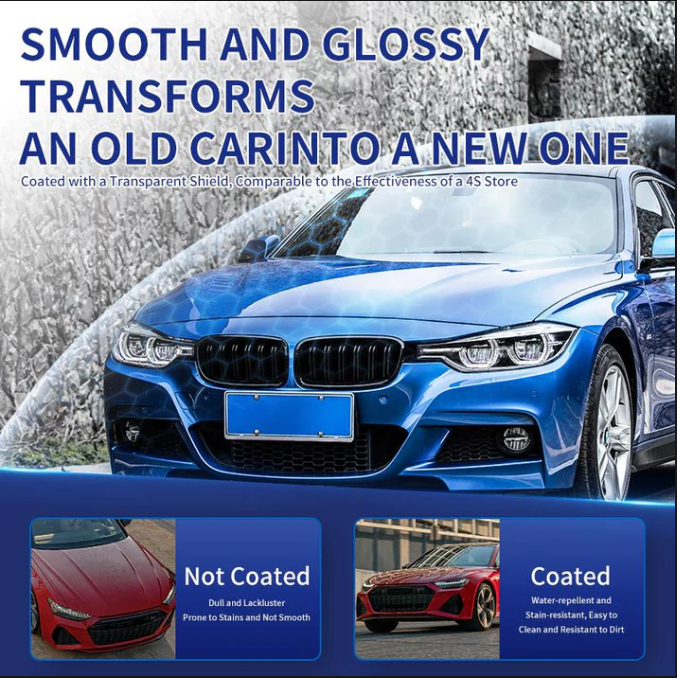 🚗✨ Advanced Quick-Acting Car Coating Spray – Instant Shine & Paint Protection