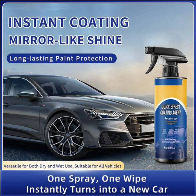 🚗✨ Advanced Quick-Acting Car Coating Spray – Instant Shine & Paint Protection