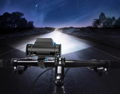 🚲 Portable Dual-Head LED Bike Headlight