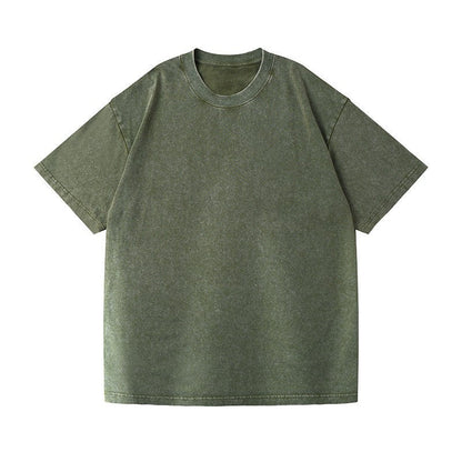 Best Seller 🔥 Vintage Washed Oversized T-Shirt | Unisex Drop Shoulder Streetwear Tee