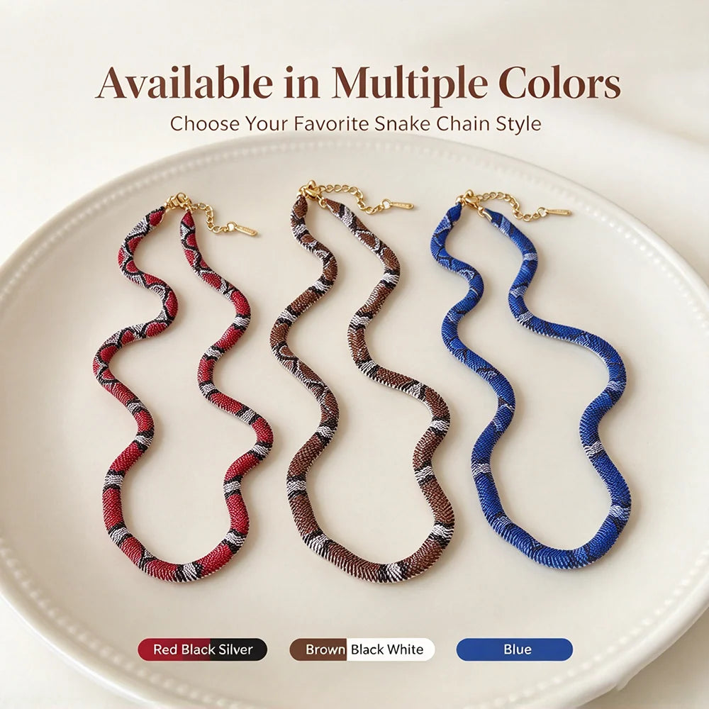 🔥🔥🔥 Last Day 50% OFF🐍Serpent Statement Necklace – A Symbol of Mystery & Power