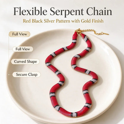 🔥🔥🔥 Last Day 50% OFF🐍Serpent Statement Necklace – A Symbol of Mystery & Power