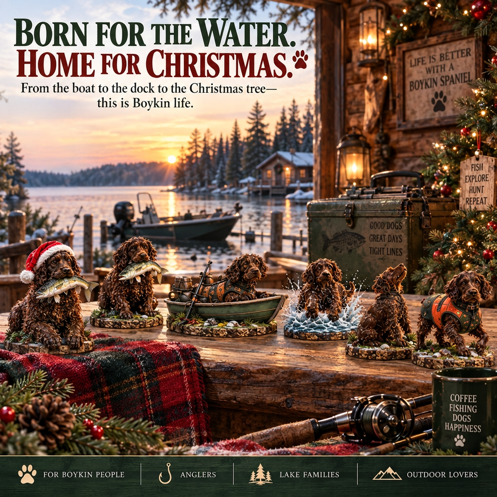 🎣🐾24 Days of Brown Spaniel Life – A Fishing Companion Christmas Collection