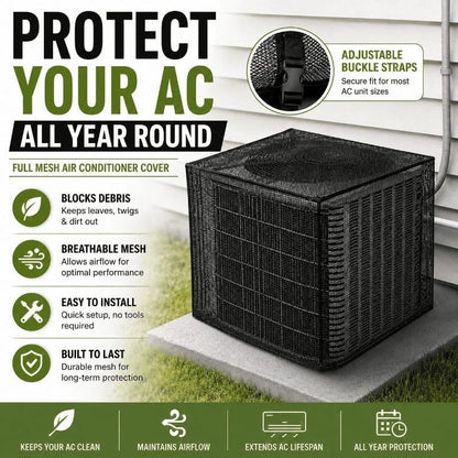 🌟✨Breathable Mesh AC Cover