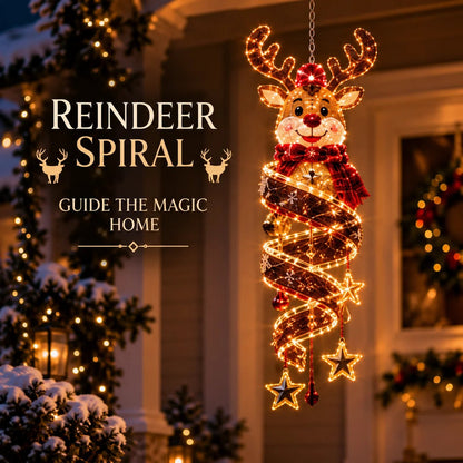 ⏳ ✨New Arrival 49% OFF – 🎄Christmas Magic Spiral™ Hanging LED Light Collection – 9 Festive Designs ✨ | Suspended Glowing Characters with Spiral Lights & Hanging Details for Porches, Windows, Entryways & Holiday Displays