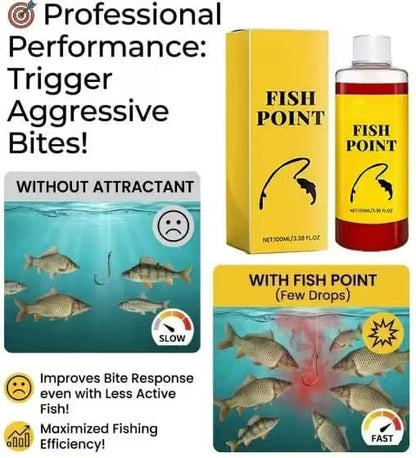 Concentrated Fish Attractant Liquid – 🐟Fast-Acting Red Worm Formula