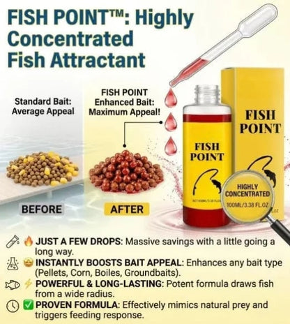 Concentrated Fish Attractant Liquid – 🐟Fast-Acting Red Worm Formula