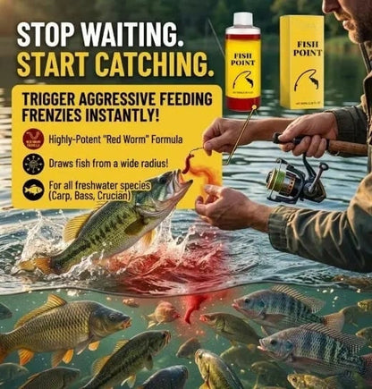 Concentrated Fish Attractant Liquid – 🐟Fast-Acting Red Worm Formula