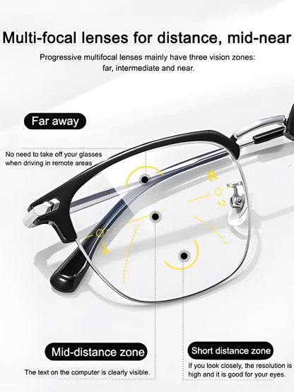 🔥Buy 1 Get 1 Free👓Auto-Adjusting HD Reading Glasses