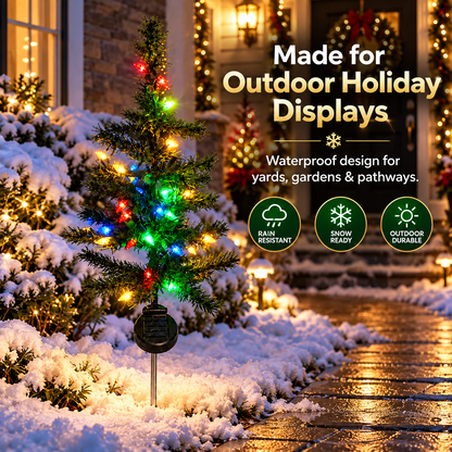 🎄LED-lit Christmas tree ornament