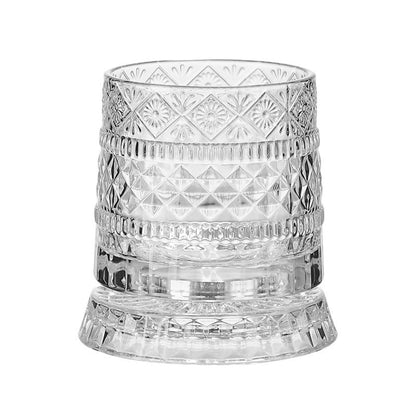 360 Degree Rotating Whiskey Glass