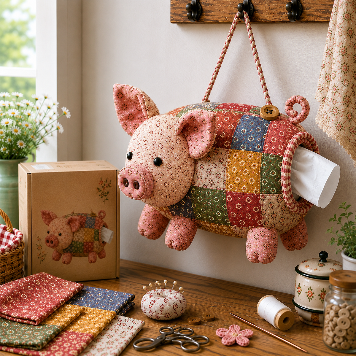 🔥HOT SALE🔥DIY Animal Tissue Holder Sewing Kit