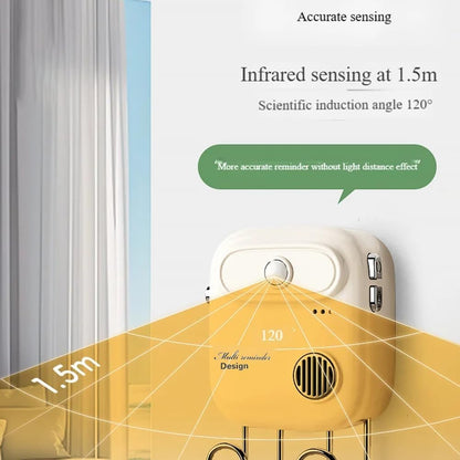 🚪 Smart Voice Doorway Reminder – Motion-Activated Custom Message Sensor