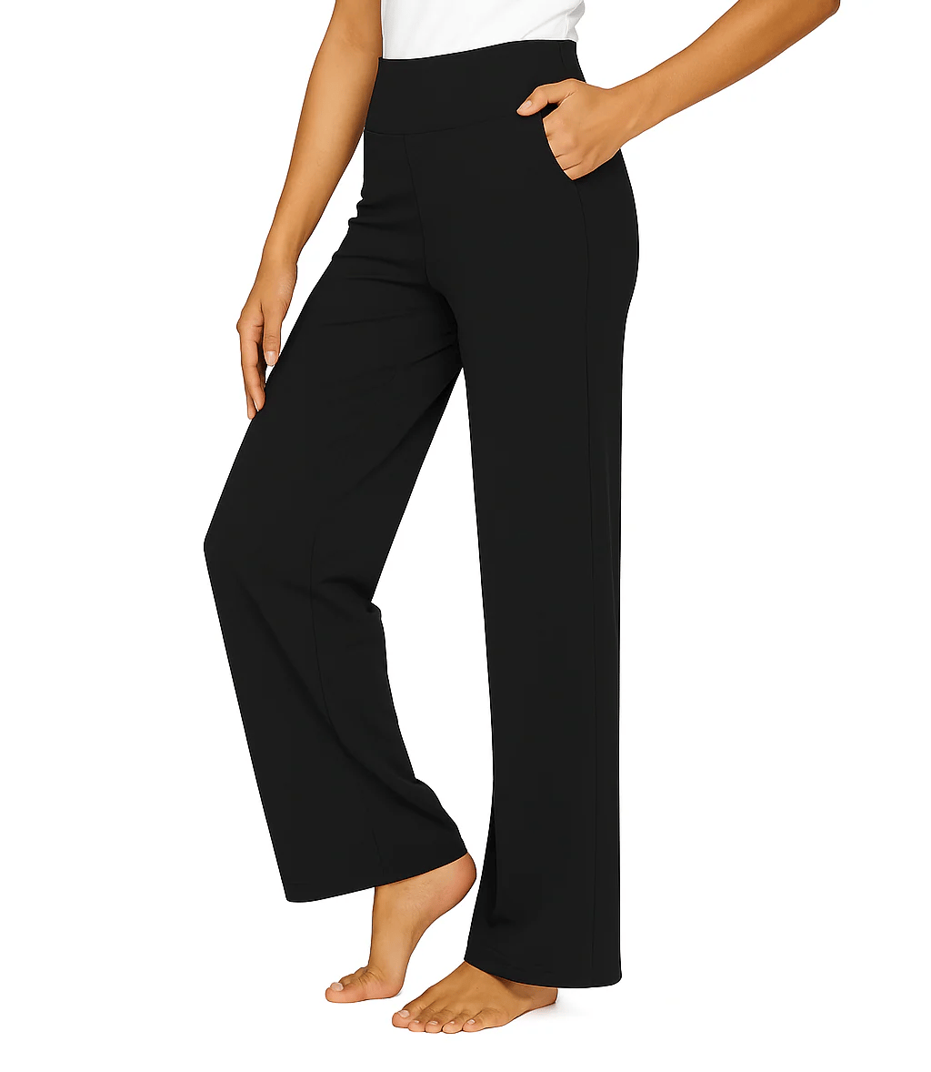 🌞Summer Hot Sale🔥Loose High-Waist Business Casual Pants Yoga Pants