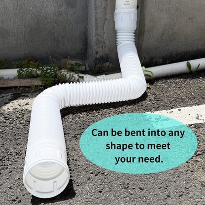 🏡 Keep Rainwater Away | Flexible Downspout Extender