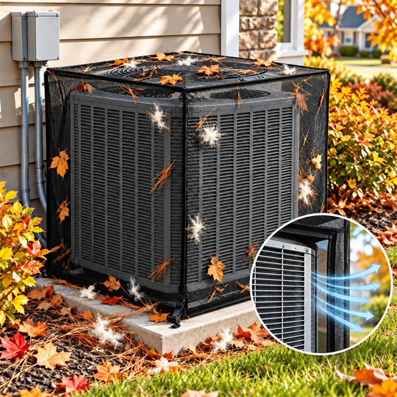 🌟✨Breathable Mesh AC Cover