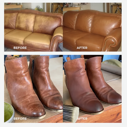 Multipurpose Leather Scratch Repair Wax with Free Applicator Brush