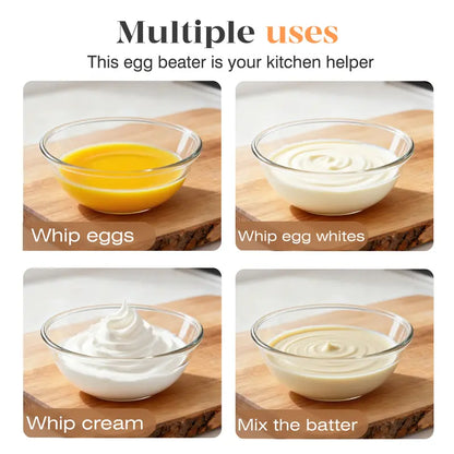 ⚡ Stainless Steel Hand-Push Whisk – Effortless Mixing in Seconds! 🍳