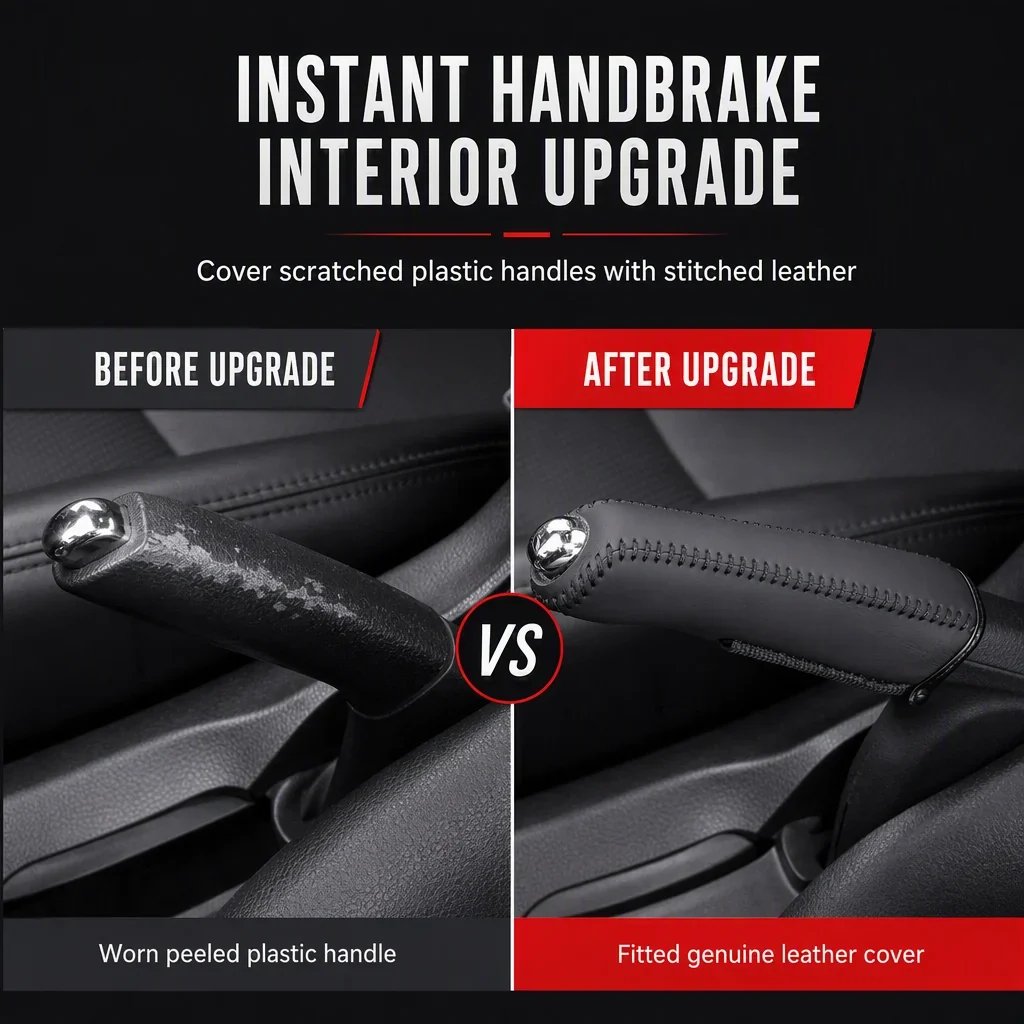 🌟✨ Universal Car Handbrake Protective Cover Sleeve