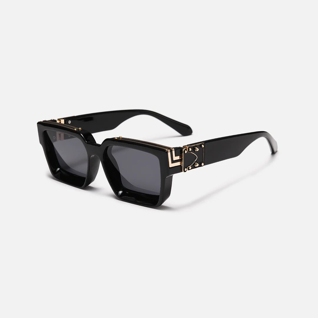 Carbon Fiber Square Sunglasses