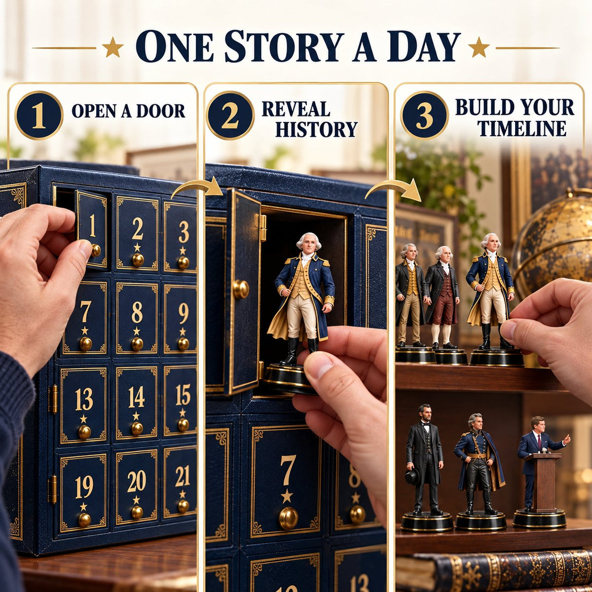 📜 American History Collector's Calendar