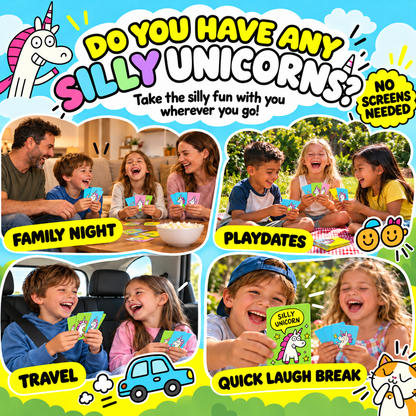 😂 50% OFF Today! Super Silly Go Fish Card Game for Kids & Family Game Night