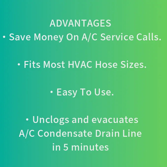 AC Drain Line Cleaner Adapter 🔧 – Easy Clog Removal