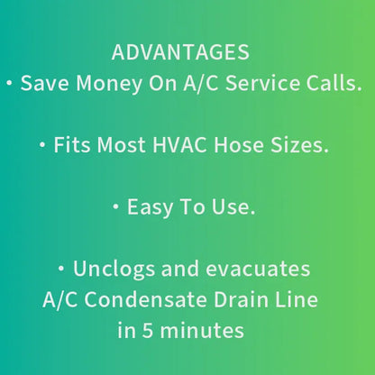 AC Drain Line Cleaner Adapter 🔧 – Easy Clog Removal