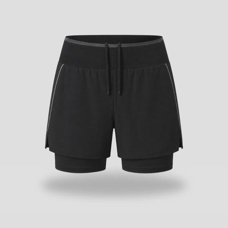 Marathon Pro Shorts — Front Mesh Storage Belt · Right Inner Liner Phone Pocket · Rear Zip Pocket · Anti-Chafe Liner