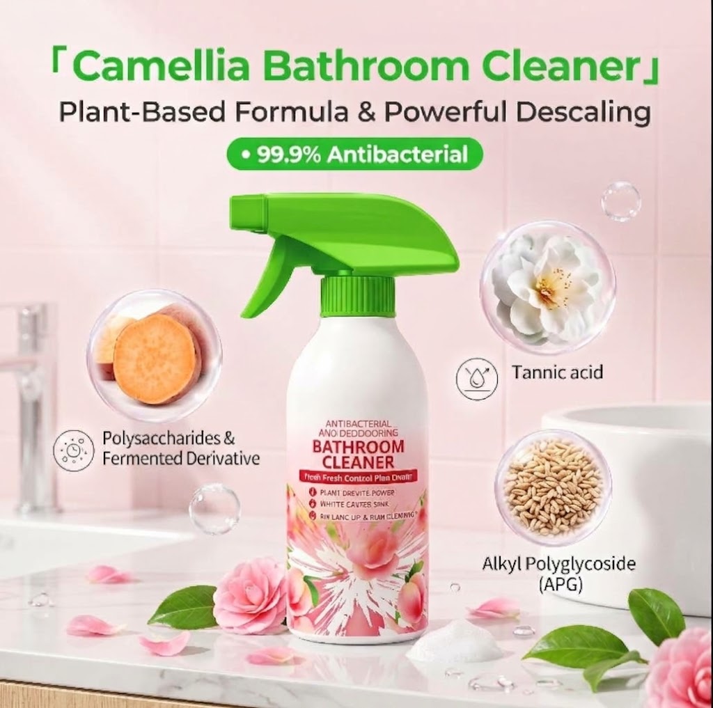 🔥 50% Off 🔥 Multi-Purpose Bathroom Cleaner – Powerful Stain Removal