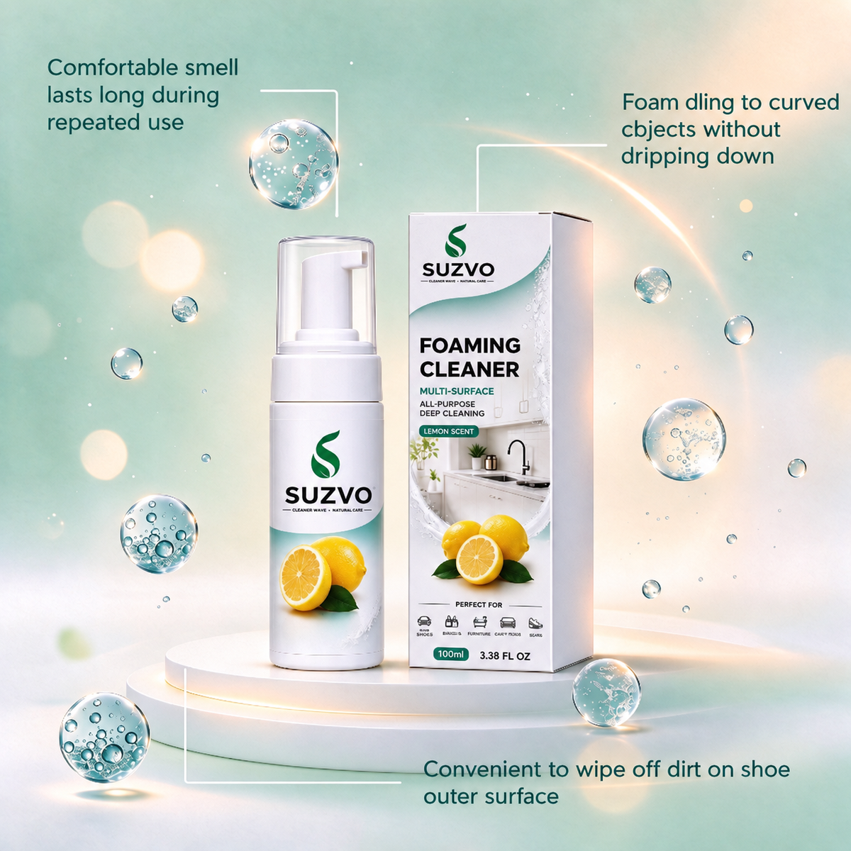 Multi-purpose Cleaning Mousse Foaming Cleaner 🧼