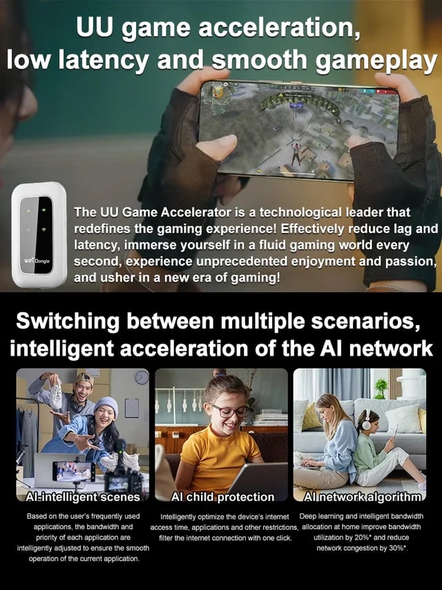 🔥Hot Sale🔥[Power on and use, free for life] All-network portable wifi